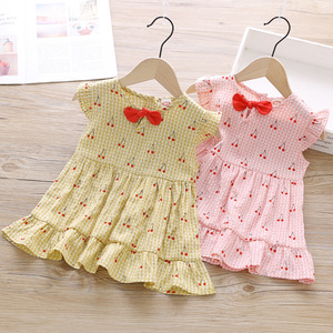 Vestidos de Verano para Niñas con Diseño de Cerezas, Nueva Producción Premium, Compra Directa del Proveedor en China - Product Image 2