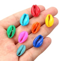 10 pièces/sac perles de coquille coquillages de mer naturels colorés pour colliers à faire soi-même Bracelets accessoires de fabrication de bijoux