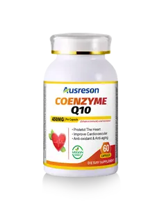 โคเอนไซม์ Q10แคปซูล Cq10โคเอนไซม์ที่ละลายน้ำได้ผลิตภัณฑ์เสริมอาหาร OEM
