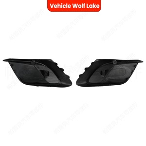 Couvre-phares antibrouillard Mazda 3, garniture de pare-chocs avant gauche et droite, ABS, 2014-2016 - Product Image 3