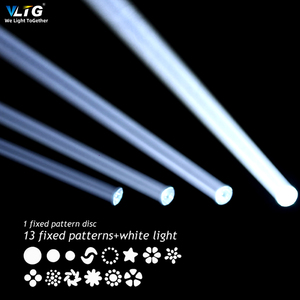 4 Peças com Estojo de Transporte, Luz de Feixe de 295W com 18 Prismas, Controle DMX512, Efeitos de Luz para Palco de Clube Noturno - Product Image 3