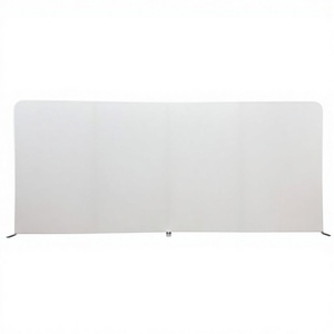 Toile de fond de photomaton double face personnalisée en tissu tendu, 20 pieds x 8 pieds, <span class=keywords><strong>prix</strong></span> de gros, conception gratuite, pour événements de mariage - Product Image 3