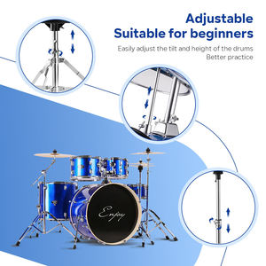 Nhà Máy Trực Tiếp Bán Buôn Nhỏ Gọn Trống Jazz Set-Maple Vỏ & Brass Cymbals Giáng Sinh Nhạc Cụ - Product Image 5