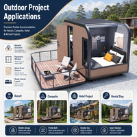 Nouvelle Cabine Modulaire Star 2026 avec Mobilier Complet pour Complexe Balnéaire