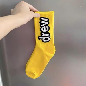 Customizable Logo Mid-calf Cotton Letter <strong>Socks</strong> Trendy Street Hip-hop Style Sporty <strong>Socks</strong> Candy-colored Versatile Breathable <strong>Socks</strong> - Product Image 3