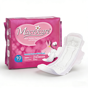 Serviettes hygiéniques en coton doux Macro Care pour femmes, serviettes hygiéniques pour femmes, serviettes hygiéniques pour les règles - Product Image 3