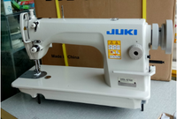 Machine à Coudre Plate Industrielle Point Noué Simple Aiguille JUKI DDL-8700 d'Occasion