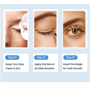 Sérum de croissance des cils et <span class=keywords><strong>sourcils</strong></span> nutritif sous marque privée, activateur de croissance des cils, traitement d'extension des cils, sérum de croissance des cils - Product Image 6