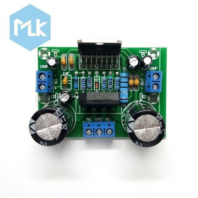 MLK Dual 12-32V Single Channel Digital Audio Amplifier Module 1 Channel Mono 100W TDA7294 TDA7293 Audio Amplifier Board