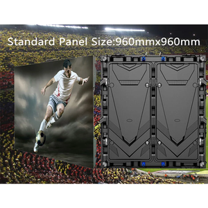 Tablero <span class=keywords><strong>de</strong></span> pantalla LED delgado para <span class=keywords><strong>campo</strong></span> <span class=keywords><strong>de</strong></span> fútbol, soporte para pantalla <span class=keywords><strong>de</strong></span> vídeo, publicidad, P10, a todo Color, 2020 - Product Image 5