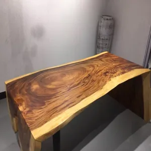 Wholesale Modern Design Restaurant Table Dining Sintered 100% Solid Wood