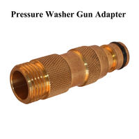 Raccord rapide YOD personnalisé en laiton pour pistolet à eau, adaptateur mâle 3/4 pouce, raccord de tuyau sans fuite