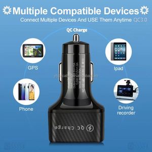 Échantillon Gratuit - Chargeur Rapide Universel pour Voiture à 6 Ports USB avec Lumière LED et Charge Rapide QC 3.0 pour Téléphone Mobile - Product Image 5
