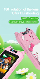 2024 popular soporte tarjeta sim juegos integrados diferentes idiomas niños niñas mini juguete portátil cámara de teléfono inteligente para niños - Product Image 3