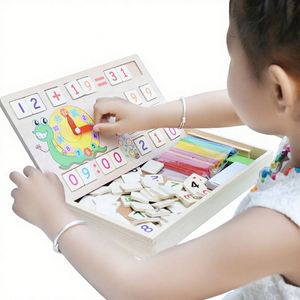 Nouveau jeu de comptage interactif Montessori en bois pour l'addition et la soustraction, boîte de jeu éducative pour enfants - Product Image 3