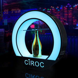 Rechargeable LED Hennessy XO Présentateur de <span class=keywords><strong>Bouteille</strong></span> Acrylique VIP Affichage Glorifier avec <span class=keywords><strong>Champagne</strong></span> Lumière Stand Rack pour Night Club Decor - Product Image 6