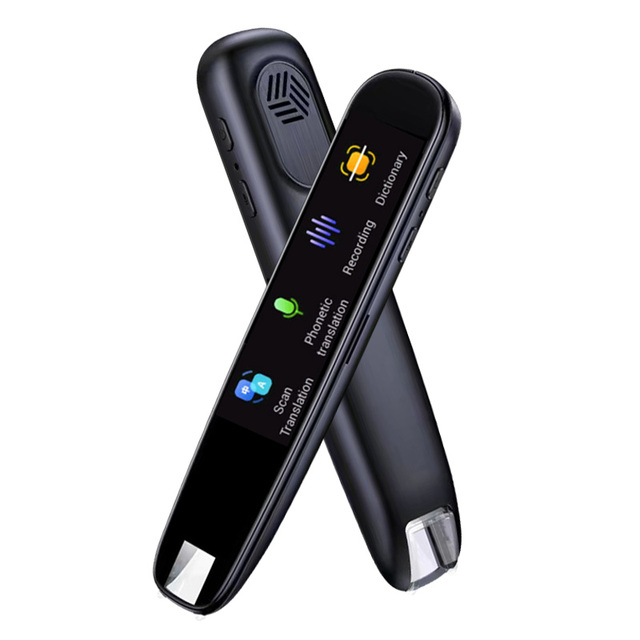 New Design Electronic Language Translator Device International Version Multilingual Translation Pen 112 Languages IPS Display