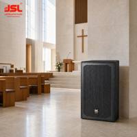 Haut-parleur passif professionnel JSL High SPL 131dB DX-15 15 pouces 500W 8 ohms pleine gamme pour système de sonorisation