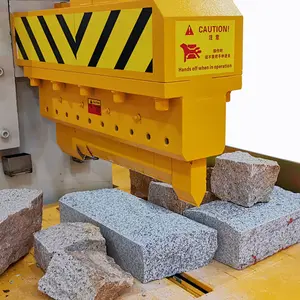 Alat Spliter Batu Alam Jamur, Mesin Pemisah Batu Permukaan Dinding untuk Granit Batu Karang Paving