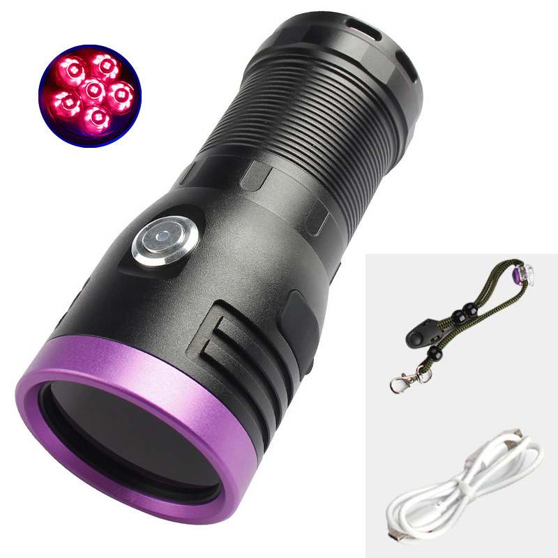 หลอดไฟเปลือย 6-LED (ไม่มีกล่องหรือแบตเตอรี่)