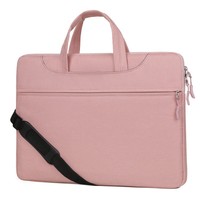 Sac d'ordinateur universel 15 pouces en tissu Oxford pour le commerce transfrontalier, sacoche d'affaires légère et durable avec fermeture éclair 37