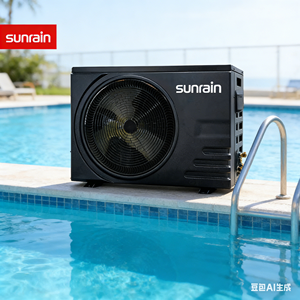 Pompe à chaleur pour piscine R32 7KW 10KW 13KW 17KW 21KW 28KW 35KW à COP élevé avec WiFi pour le chauffage et le refroidissement, série BYC-TC R32 Refr - Product Image 1