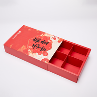 Coffret Cadeau d'Entreprise Personnalisé de Luxe avec Estampage Or, Emballage en Carton, Boîte Coulissante en Papier avec Plateau Diviseur