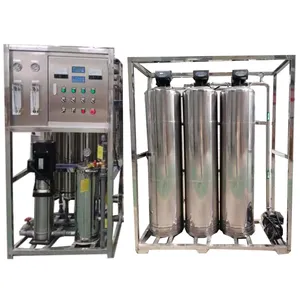 Purificateur d'eau industriel 2000Lph ro machine/filtre à eau à osmose inverse de comptoir ménage/système de purification d'eau