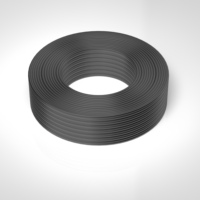 Cable Coaxial de Antena RF de Baja Pérdida RG6 BC CCS con Conductor y Revestimiento de PVC PE, Aislamiento de Espuma PE para Sistemas de Comunicación