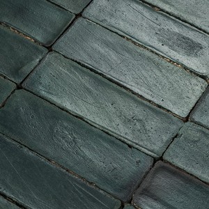 Piastrelle in Ceramica Chroma Basalte 5x15, Mosaico Rettangolare Verde per Pavimenti e Pareti - Product Image 5