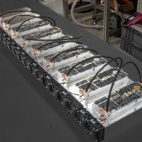 Module d'amplification RF à ondes pulsées SSD, module combinateur de puissance RF 200W 915MHz, combinateur de cavité RF à bande GaN avec alimentation LDMOS 24-28V