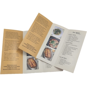 Brochures personnalisées avec impression de logo, papier d'art, catalogues publicitaires, impression tri-pliée, fabriquées à Shenzhen - Product Image 5