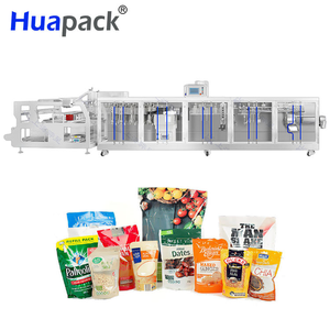 Máquina de Envasado Automática Eléctrica Original de Fábrica para Doypack Horizontal con Doble Llenado y Bomba de Alimentos - Product Image 1