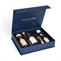 JoyBox usine écologique logo personnalisé petit emballage en carton en papier kraft pour produits de beauté carte pliée petite éponge