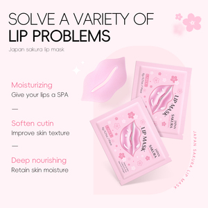 Masque Lèvres Hydratant Laikou JAPAN Sakura Hydrogel Repulpant au Collagène Cristallin 6g - Product Image 5