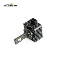 Bombilla LED para Faros Delanteros Plug & Play de 100W 6500K Canbus Serie D, Luz LED con Diseño 1:1, Luces LED D1S para Automóvil