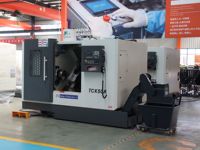 Rail de guidage linéaire HIWIN haute précision 12 stations outil en direct TCK50A tour cnc centre de tournage