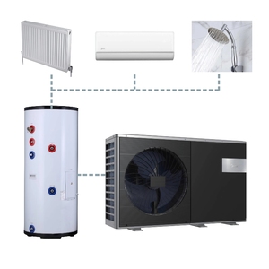Pompe à chaleur monobloc Midea, climatiseur, chauffage, tire-lait, pompe à chaleur <span class=keywords><strong>air</strong></span>-eau à onduleur DC, eau chaude sanitaire - Product Image 2