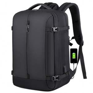 Sac à dos pour ordinateur portable d'affaires de grande capacité, sac à dos de randonnée personnalisé, imperméable, pour les voyages en plein air, avec port de charge USB - Product Image 1