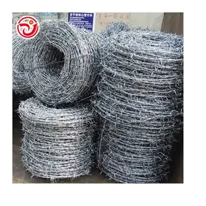 High Tensile Strength Galvanized Steel Barbed Wire