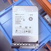 Hard Disk Drive (HDD) Enterprise Dell Baru 20TB SATA WUH722420ALE600/US7SAT240 6Gb/s 7.2K 512e 3.5 inci |    Digital Ultrastar DC HC580 untuk Server & NAS