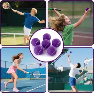 Pelotas de Tenis de Caucho Natural Profesional, Venta al Por Mayor, Pelotas de Tenis Personalizadas, Coloridas, Pelotas de Práctica de Tenis de Playa, Juguetes para Mascotas - Product Image 2