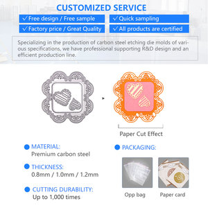 Benutzer definierte Metalls chneid werkzeuge Vorlagen Blumen Sammelalbum Stanz ungen für <span class=keywords><strong>DIY</strong></span> Grußkarten Papier Handwerk - Product Image 4