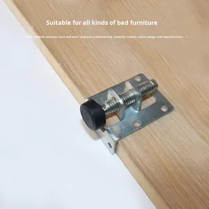 Heavy Duty Wardrobe Adjustable Feet for Uneven Floors, Furniture Cabinet Side Mount Adjustable Non-Slip Feet - Product Image 1