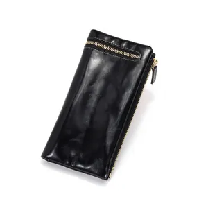 Carteira Minimalista Dompet Pria portafoglio Bolso superstar portafogli lunghi da donna in pelle di alta qualità con marchio di lusso per donna Des