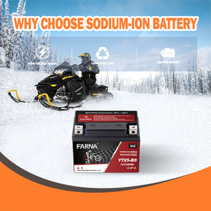 Batterie d'ion de sodium de bonne performance de la température 3AH <span class=keywords><strong>YTX5</strong></span> à charge rapide exclusive 36Wh batterie scellée sans entretien - Product Image 3