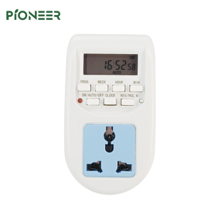 AL-06W 220V-240V 50Hz soket pengatur waktu Digital 2300W saklar kontrol waktu pintar tampilan LCD Plug 10A saklar pengatur waktu elektronik - Product Image 1