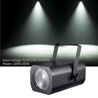 Projecteurs COB 200W Super Lumineux pour Événements : Idéal Jardin, Fêtes, Bord de Piscine, Mariages, Théâtre