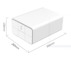 Nouvelle boîte de sécurité intelligente antivol pour armoire, coffre-fort biométrique à empreintes digitales pour bijoux, pour la maison et le bureau - Product Image 6