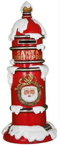 Productos <span class=keywords><strong>de</strong></span> Fibra <span class=keywords><strong>de</strong></span> Vidrio, Estatua <span class=keywords><strong>de</strong></span> Tamaño Real, Papá Noel Gigante para Decoración Navideña al Aire Libre, <span class=keywords><strong>Buzón</strong></span> Navideño Grande - Product Image 3